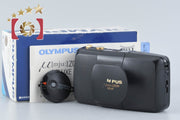 【中古】OLYMPUS オリンパス μ[mju:] ZOOM DELUXE コンパクトフィルムカメラ 元箱付き