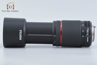 【中古】PENTAX ペンタックス HD DA 55-300mm f/4-5.8 ED WR 元箱付き