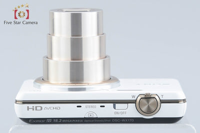 【中古】SONY ソニー Cyber-shot DSC-WX170 ホワイト コンパクトデジタルカメラ