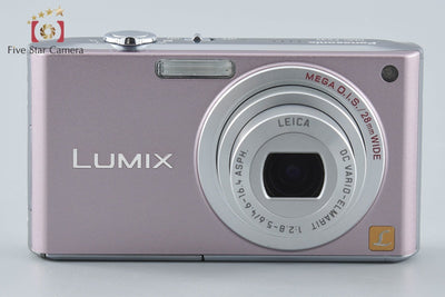 【中古】Panasonic パナソニック LUMIX DMC-FX33 カクテルピンク コンパクトデジタルカメラ