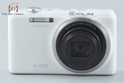【中古】Casio カシオ HIGH SPEED EXILIM EX-ZR20 ホワイト コンパクトデジタルカメラ 元箱付き