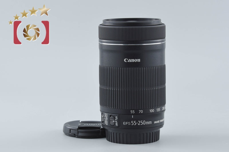 【中古】Canon キヤノン EF-S 55-250mm f/4-5.6 IS STM