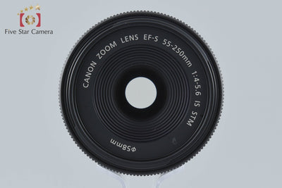 【中古】Canon キヤノン EF-S 55-250mm f/4-5.6 IS STM