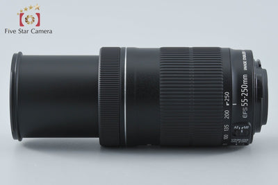 【中古】Canon キヤノン EF-S 55-250mm f/4-5.6 IS STM