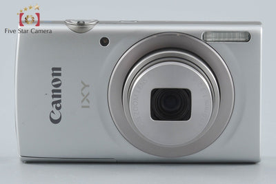 【中古】Canon キヤノン IXY 180 シルバー コンパクトデジタルカメラ 元箱付き