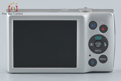 【中古】Canon キヤノン IXY 180 シルバー コンパクトデジタルカメラ 元箱付き