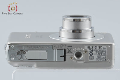【中古】Canon キヤノン IXY Digital 70 シルバー コンパクトデジタルカメラ