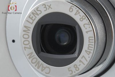 【中古】Canon キヤノン IXY Digital 70 シルバー コンパクトデジタルカメラ