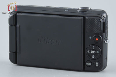 【中古】Nikon ニコン COOLPIX S6600 スマートブラック コンパクトデジタルカメラ