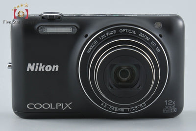 【中古】Nikon ニコン COOLPIX S6600 スマートブラック コンパクトデジタルカメラ