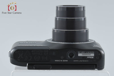 【中古】Nikon ニコン COOLPIX S6600 スマートブラック コンパクトデジタルカメラ