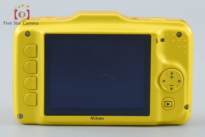 【中古】Nikon ニコン COOLPIX S31 イエロー コンパクトデジタルカメラ