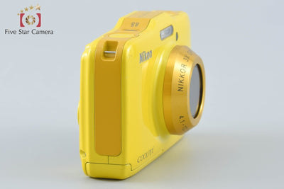 【中古】Nikon ニコン COOLPIX S31 イエロー コンパクトデジタルカメラ