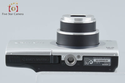 【中古】Canon キヤノン PowerShot A2400 IS シルバー コンパクトデジタルカメラ 元箱付き