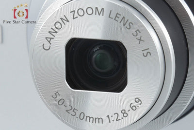 【中古】Canon キヤノン PowerShot A2400 IS シルバー コンパクトデジタルカメラ 元箱付き