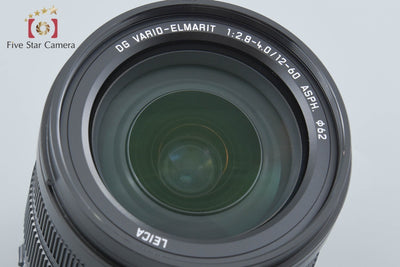 【中古】Panasonic パナソニック LUMIX G LEICA DG VARIO-ELMARIT 12-60mm f/2.8-4 ASPH. H-ES12060