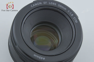 【中古】Canon キヤノン EF 50mm f/1.8 STM