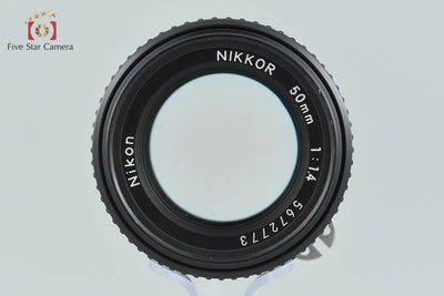 【中古】Nikon ニコン Ai-S NIKKOR 50mm f/1.4
