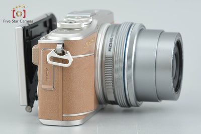 【中古】OLYMPUS オリンパス PEN E-PL9 14-42mm EZ レンズキット ブラウン シャッター回数僅少