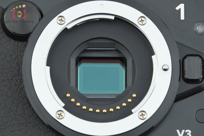 【中古】Nikon ニコン 1 V3 ブラック ミラーレス一眼カメラ シャッター回数僅少 元箱付き