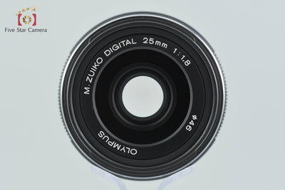 【中古】OLYMPUS オリンパス M.ZUIKO DIGITAL 25mm f/1.8 ブラック