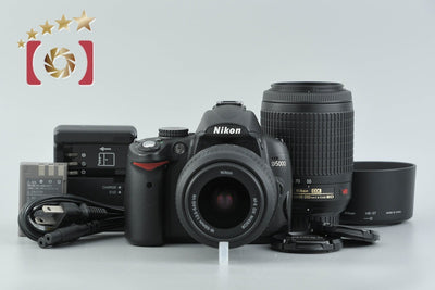 【中古】Nikon ニコン D5000 ダブルズームレンズキット
