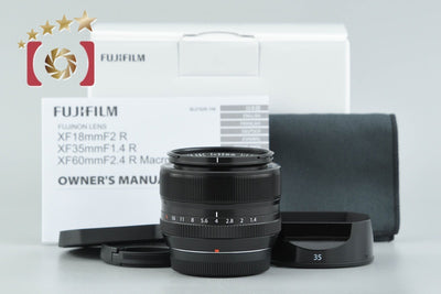 【中古】FUJIFILM 富士フイルム XF 35mm f/1.4 R 元箱付き