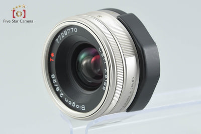 【中古】CONTAX コンタックス Carl Zeiss Biogon 28mm f/2.8 T*