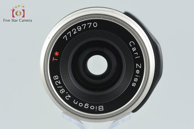 【中古】CONTAX コンタックス Carl Zeiss Biogon 28mm f/2.8 T*