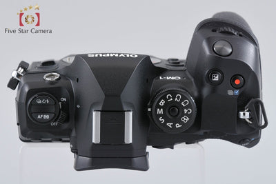 【中古】OM SYSTEM (OLYMPUS) オーエム システム OM-1 ブラック ミラーレス一眼カメラ 元箱付き