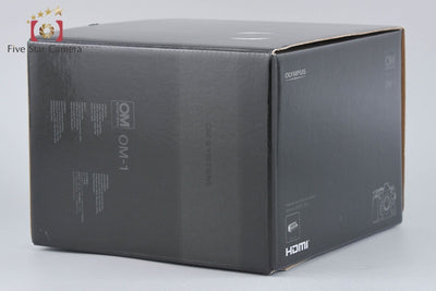 【中古】OM SYSTEM (OLYMPUS) オーエム システム OM-1 ブラック ミラーレス一眼カメラ 元箱付き