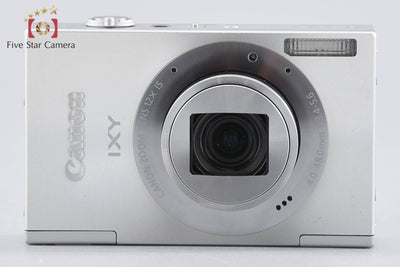 【中古】Canon キヤノン IXY 3 シルバー コンパクトデジタルカメラ
