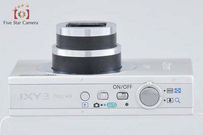 【中古】Canon キヤノン IXY 3 シルバー コンパクトデジタルカメラ