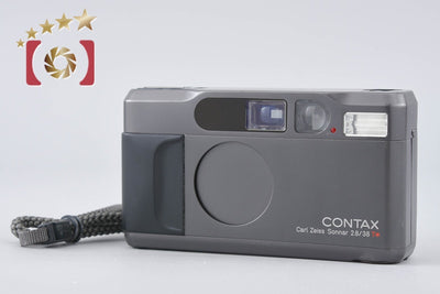 【中古】CONTAX コンタックス T2 チタンブラック コンパクトフィルムカメラ