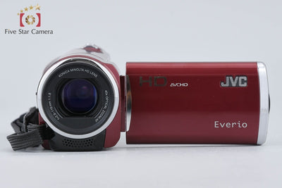 【中古】JVC ケンウッド Everio GZ-HM460 レッド デジタルビデオカメラ