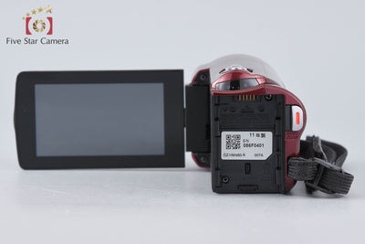 【中古】JVC ケンウッド Everio GZ-HM460 レッド デジタルビデオカメラ