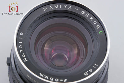 【中古】Mamiya マミヤ SEKOR C 65mm f/4.5 2026.8月 オーバーホール済み