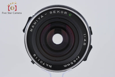【中古】Mamiya マミヤ SEKOR C 65mm f/4.5 2026.8月 オーバーホール済み
