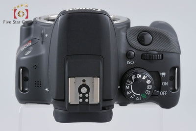 【中古】Canon キヤノン EOS Kiss X7 ブラック デジタル一眼レフカメラ
