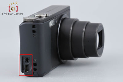 【中古】RICOH リコー R8 ブラック コンパクトデジタルカメラ シャッター回数僅少