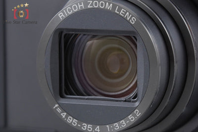 【中古】RICOH リコー R8 ブラック コンパクトデジタルカメラ シャッター回数僅少