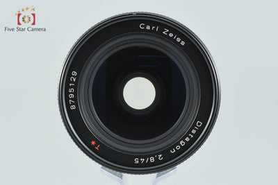 【中古】CONTAX コンタックス 645 Carl Zeiss Distagon 45mm f/2.8 T*