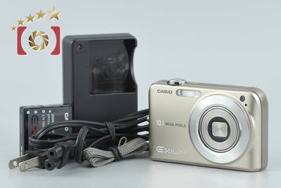 【中古】Casio カシオ EXILIM ZOOM EX-Z1050 ゴールド コンパクトデジタルカメラ