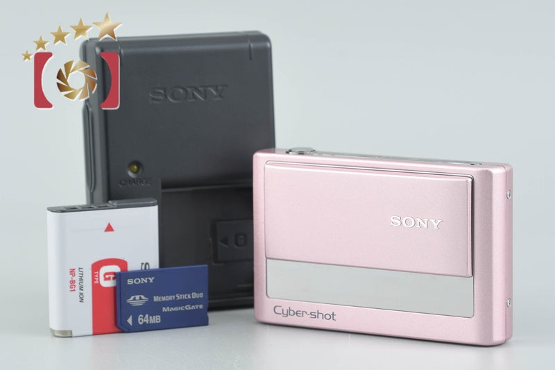 【中古】SONY ソニー Cyber-Shot DSC-T20 ピンク デジタルスチルカメラ