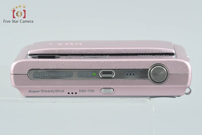 【中古】SONY ソニー Cyber-Shot DSC-T20 ピンク デジタルスチルカメラ