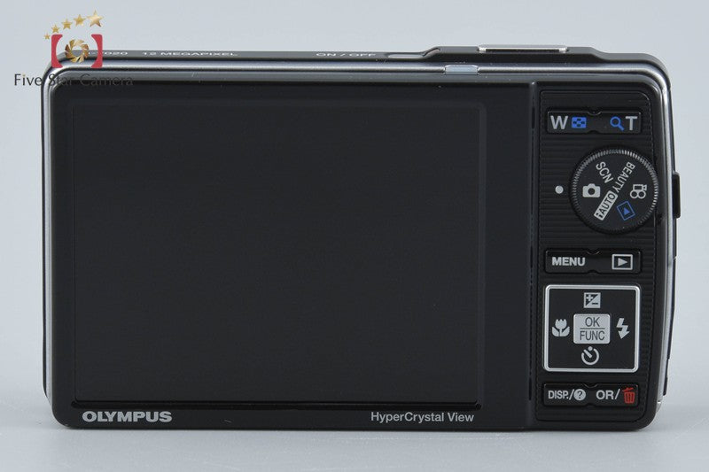 中古】OLYMPUS オリンパス μ-7020 ダークグレー コンパクトデジタル