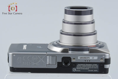 【中古】OLYMPUS オリンパス μ-7020 ダークグレー コンパクトデジタルカメラ