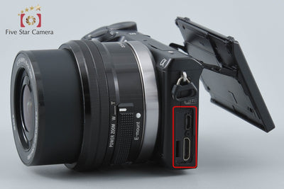 【中古】SONY ソニー α NEX-5R パワーズームレンズキット ブラック 多言語対応