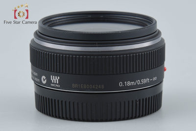 【中古】Panasonic パナソニック LUMIX G 14mm f/2.5 ASPH. H-H014