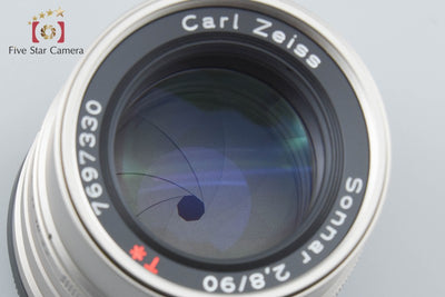 【中古】CONTAX コンタックス Carl Zeiss Sonnar 90mm f/2.8 T*